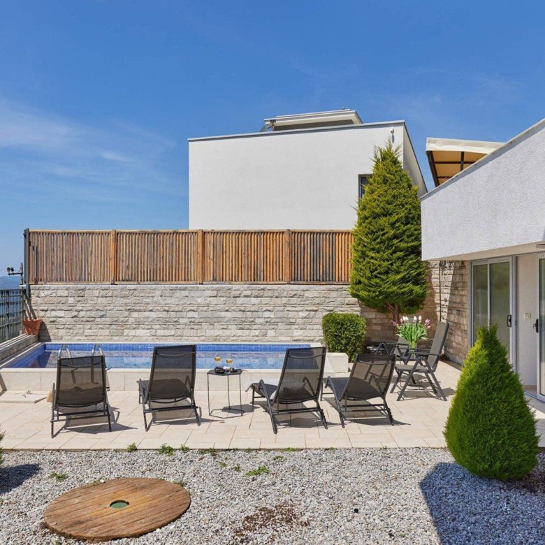 Luxurious Villa with Panoramic Views in Tivat — Montenegro