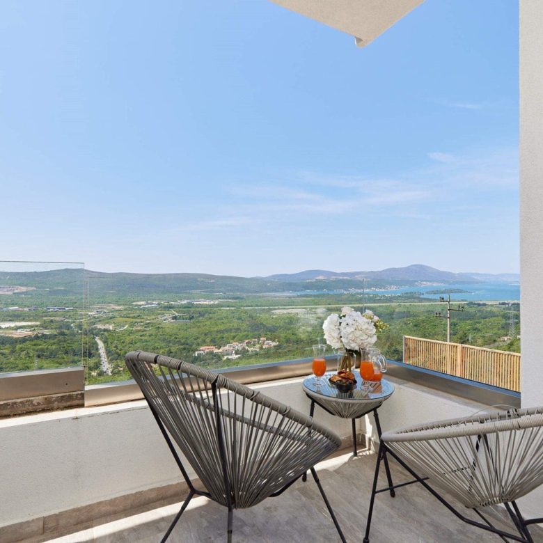 Luxurious Villa with Panoramic Views in Tivat — Montenegro