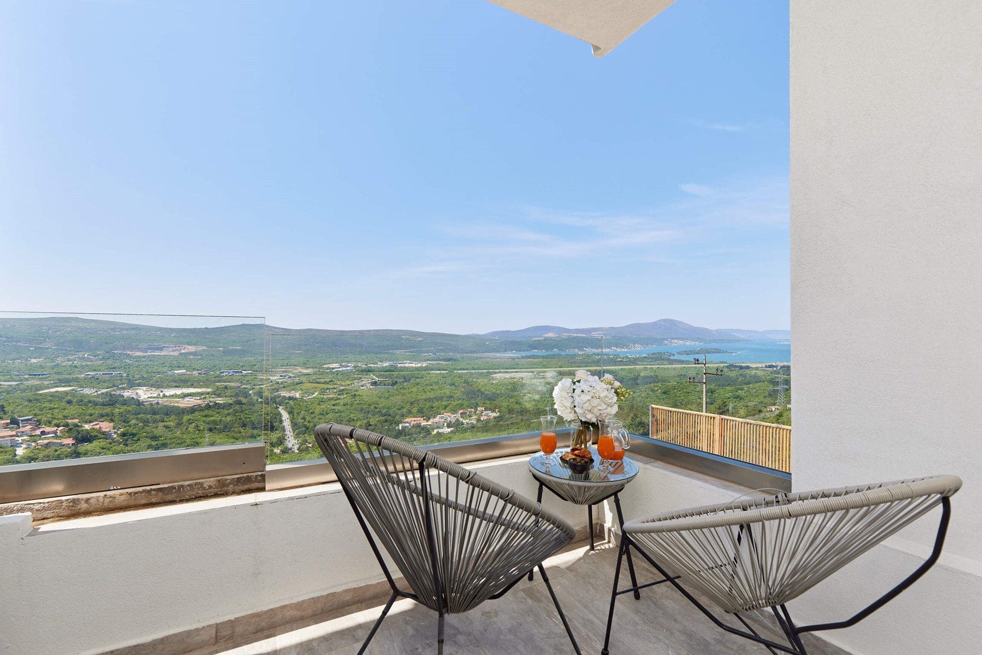 Luxurious Villa with Panoramic Views in Tivat — Montenegro