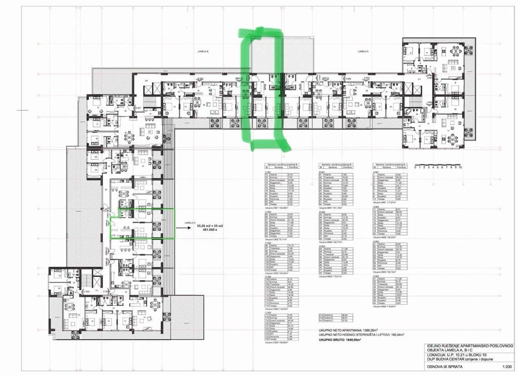 Porto Budva Penthouse 131m² with Panoramic Sea & Old Town Views — Montenegro