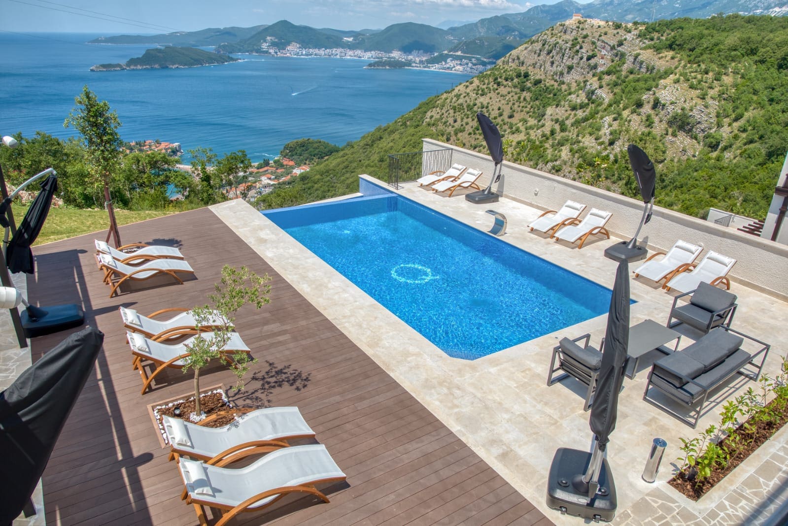 Montenegro Luxusvillen mit Panoramablick — Montenegro