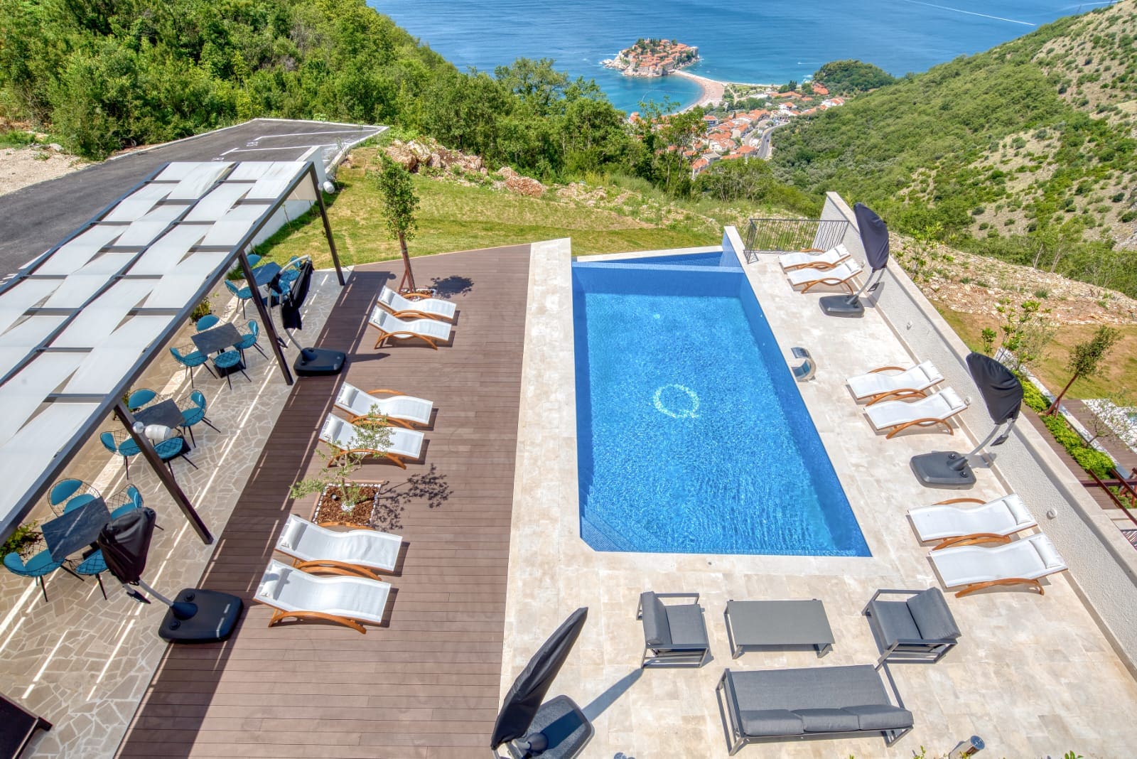 Montenegro Luxusvillen mit Panoramablick — Montenegro