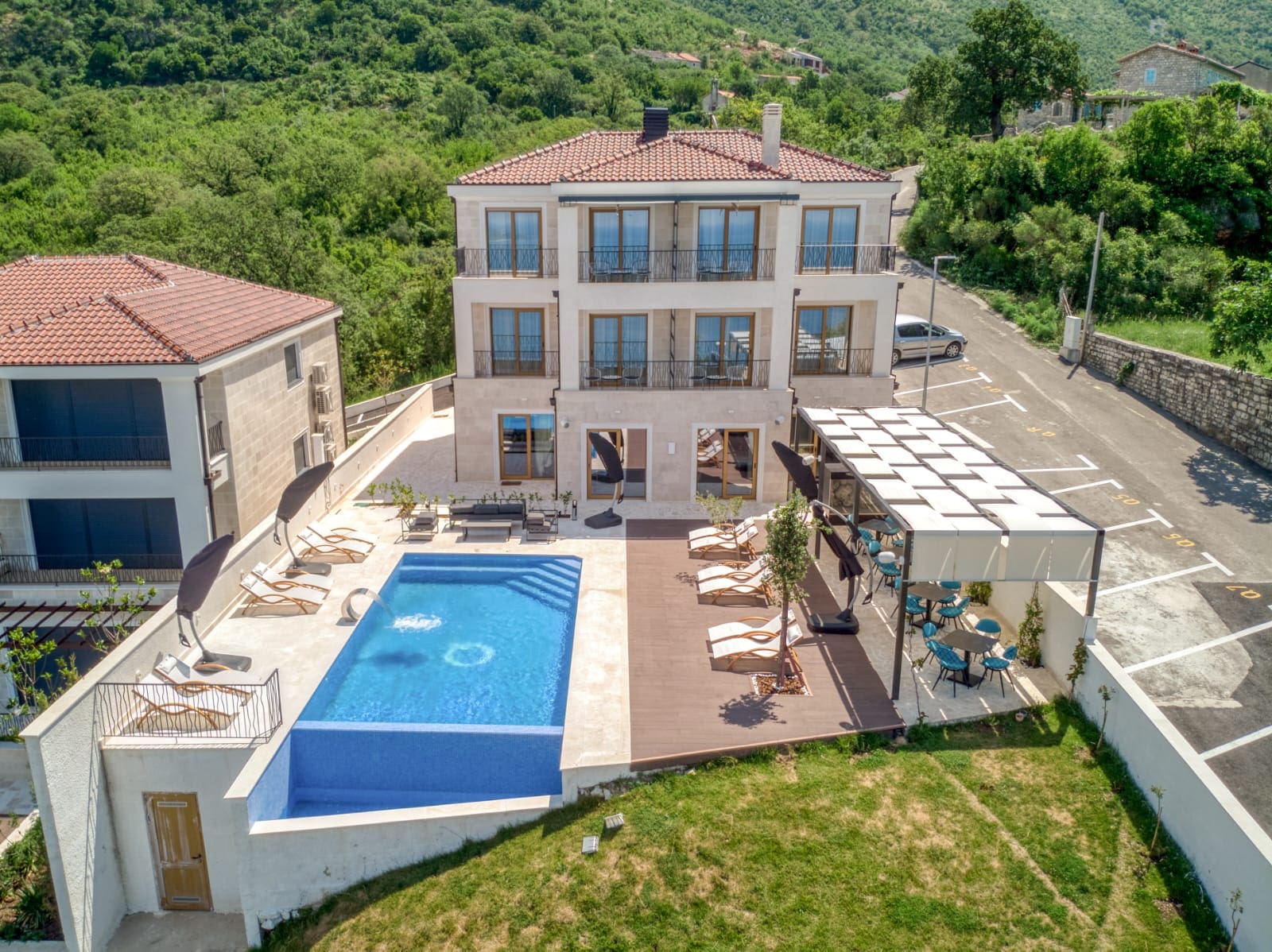 Montenegro Luxusvillen mit Panoramablick — Montenegro