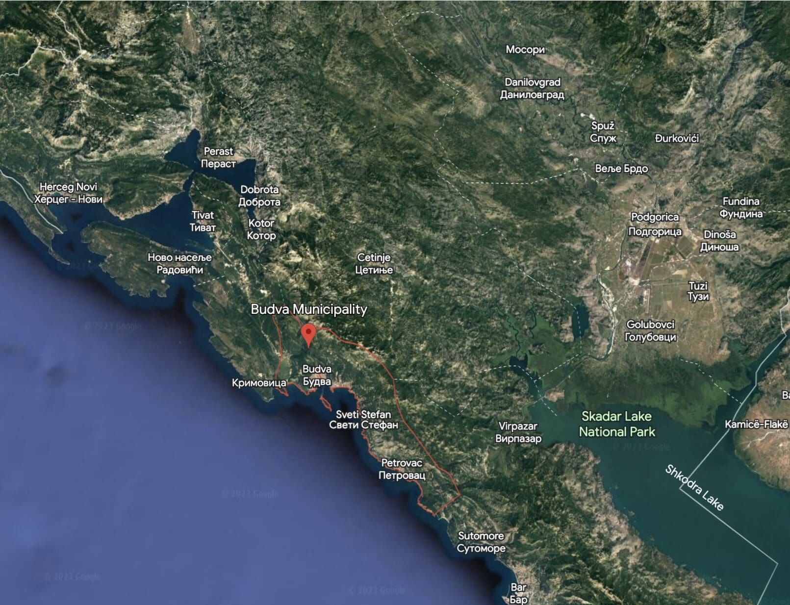 Prime Land Plot for Sale in Rezevici — Montenegro