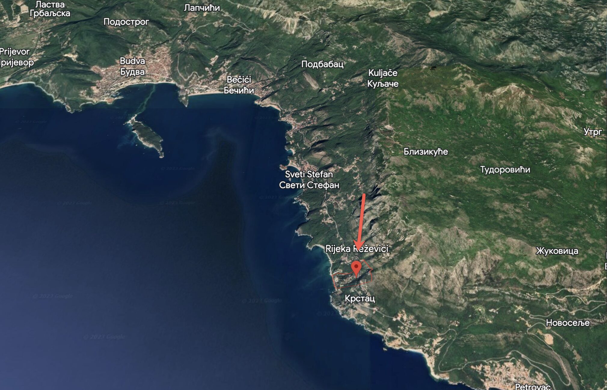 Prime Land Plot for Sale in Rezevici — Montenegro