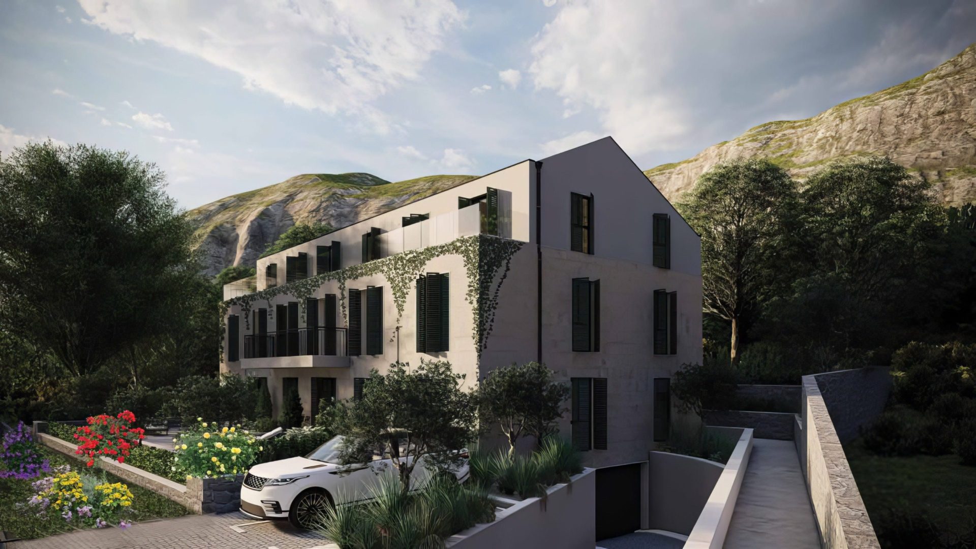 Nowe apartamenty na sprzedaż w Prčanju — Czarnogóra