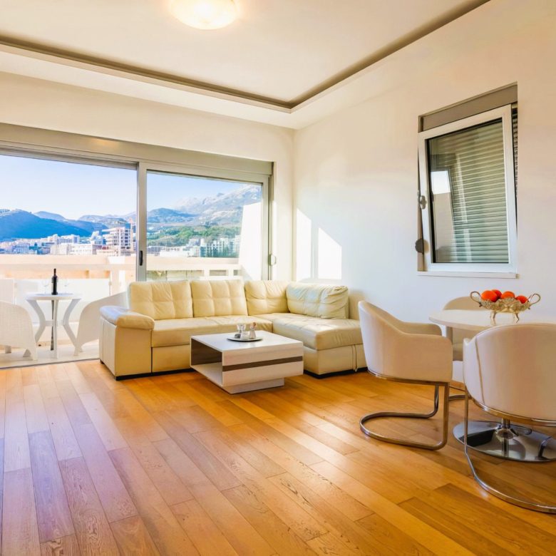 Spacious Beachfront Apartment in Rafailovici — Montenegro