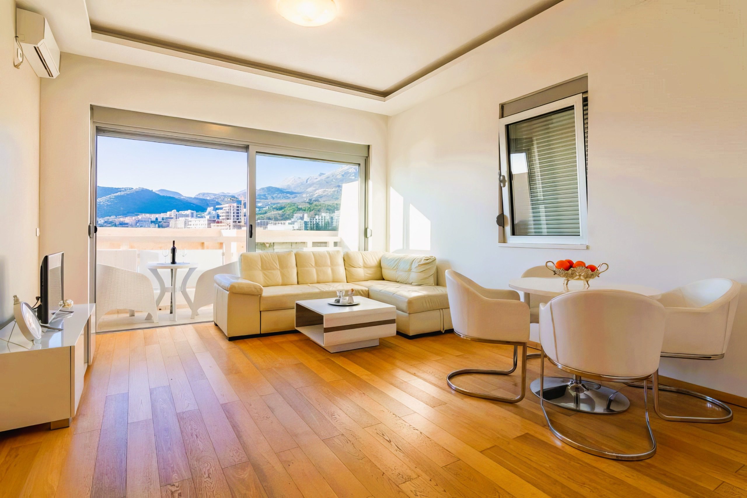 Spacious Beachfront Apartment in Rafailovici — Montenegro