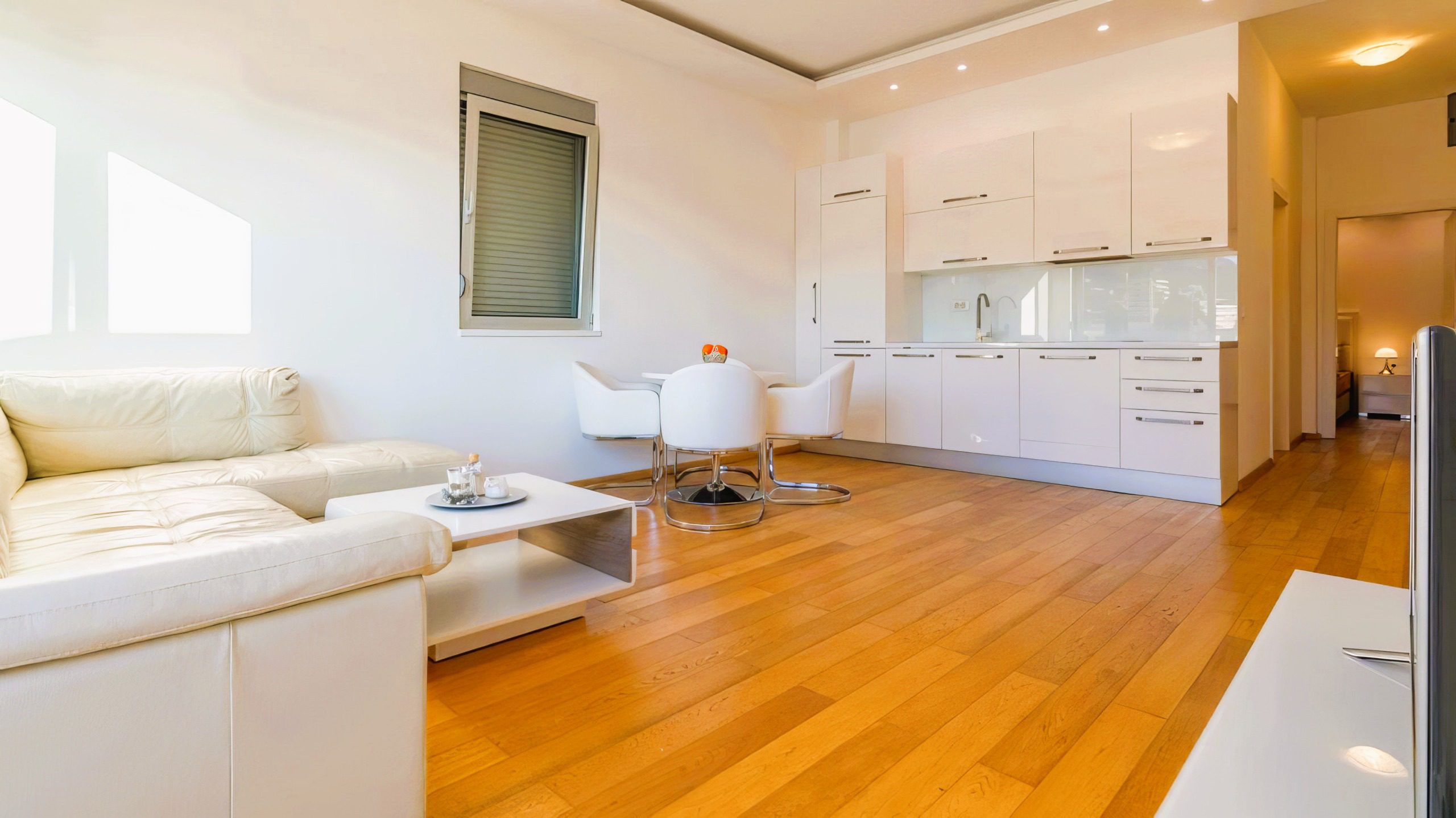 Spacious Beachfront Apartment in Rafailovici — Montenegro