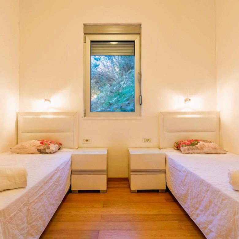 Spacious Beachfront Apartment in Rafailovici — Montenegro