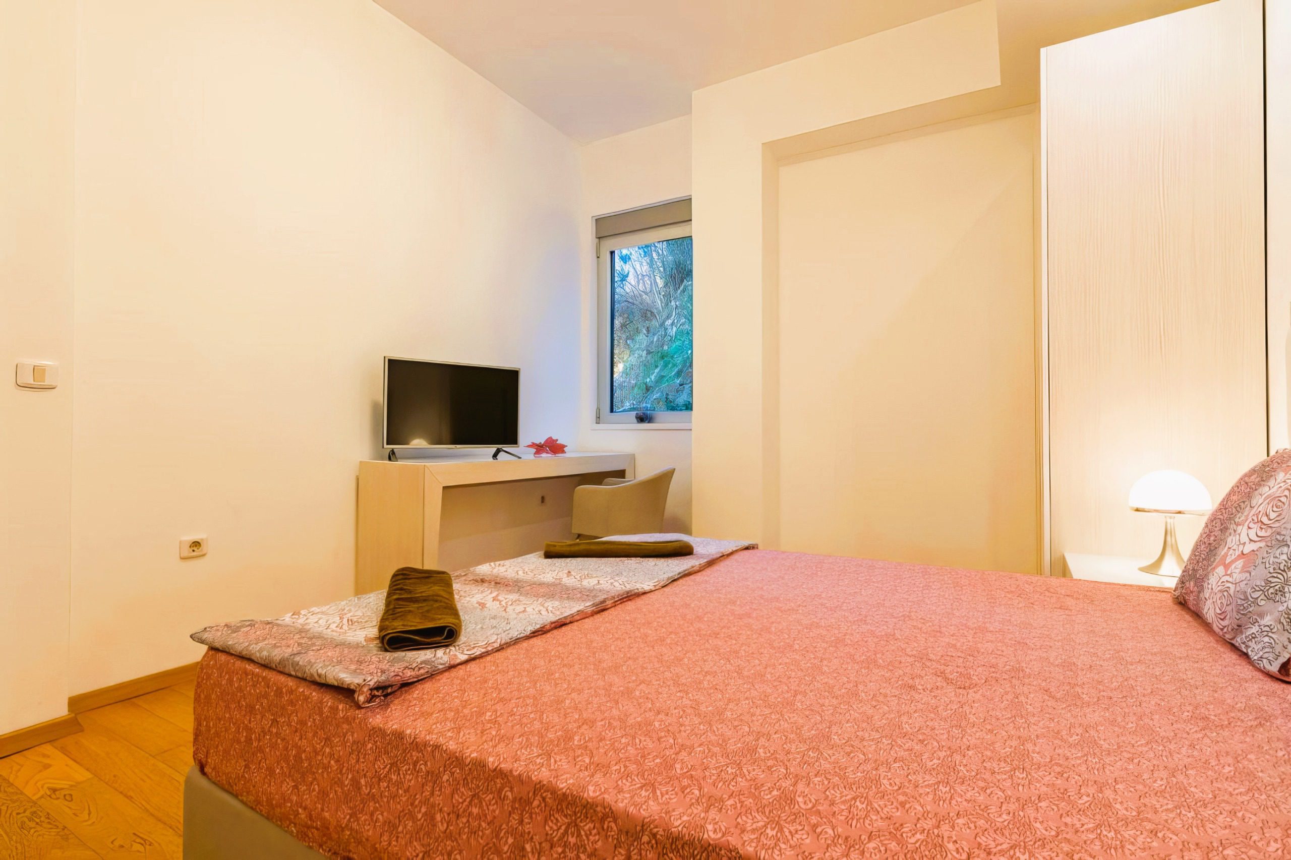 Spacious Beachfront Apartment in Rafailovici — Montenegro