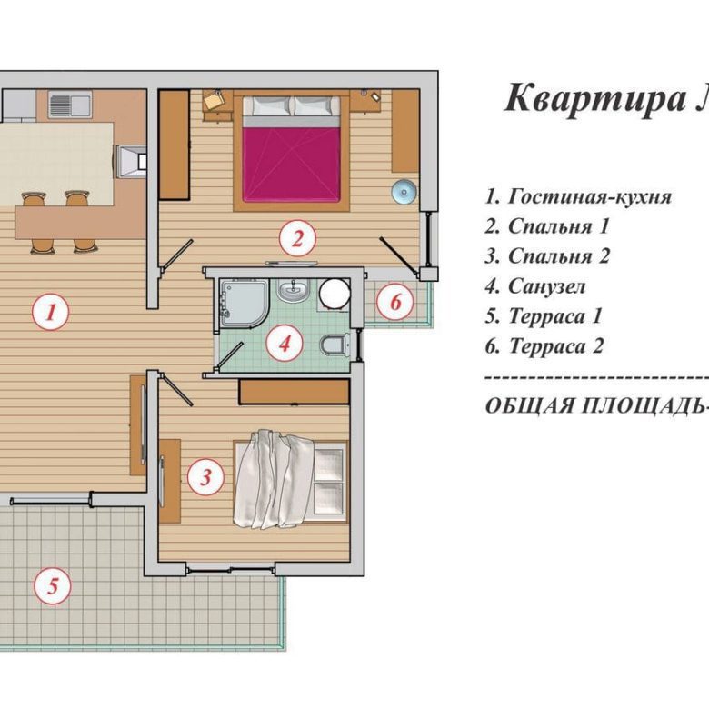 Spacious 2-Bedroom Apartment — Montenegro
