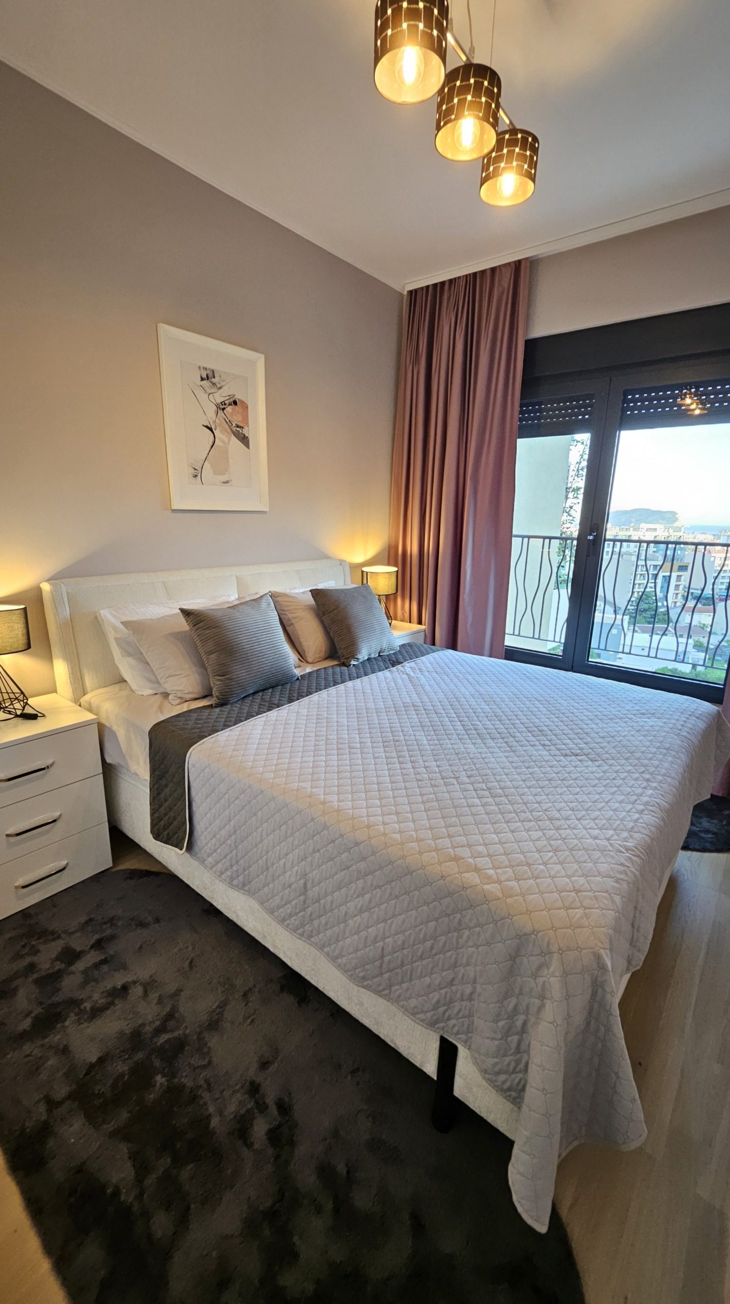 Modern Furnished Apartment with Sea View in Budva — Montenegro