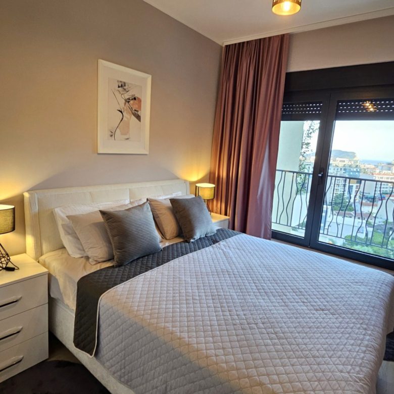 Modern Furnished Apartment with Sea View in Budva — Montenegro