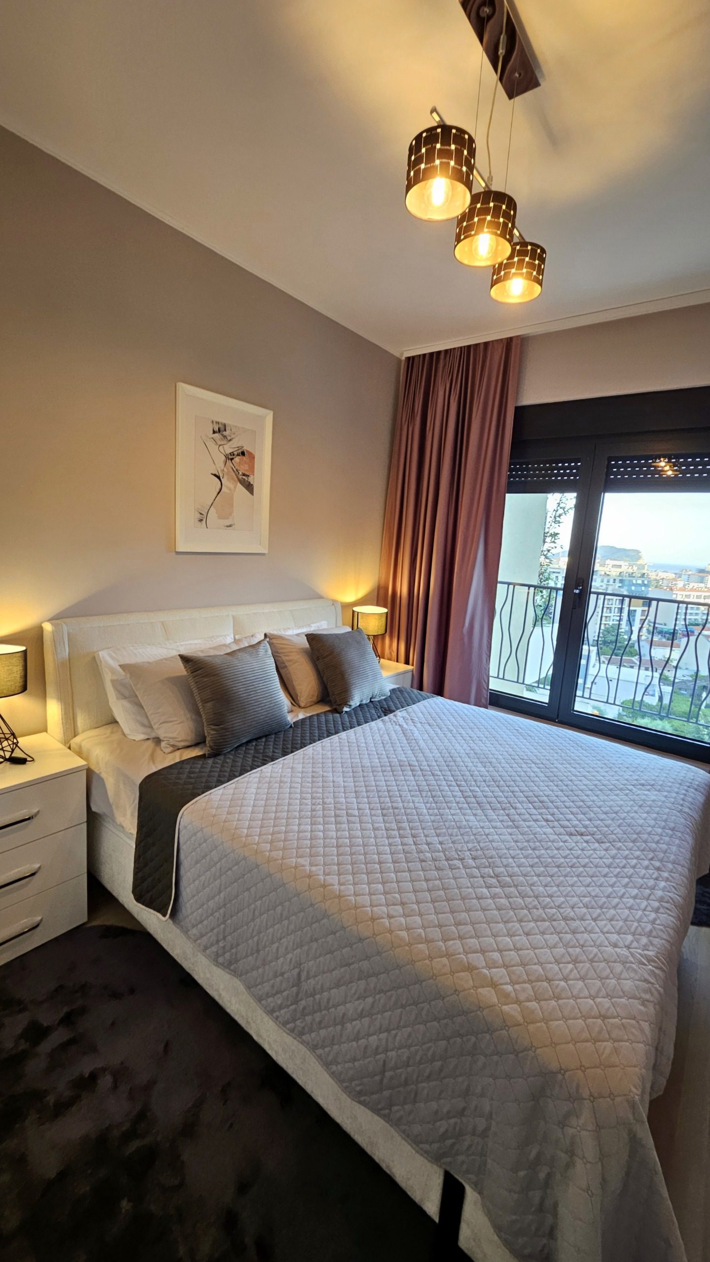Modern Furnished Apartment with Sea View in Budva — Montenegro