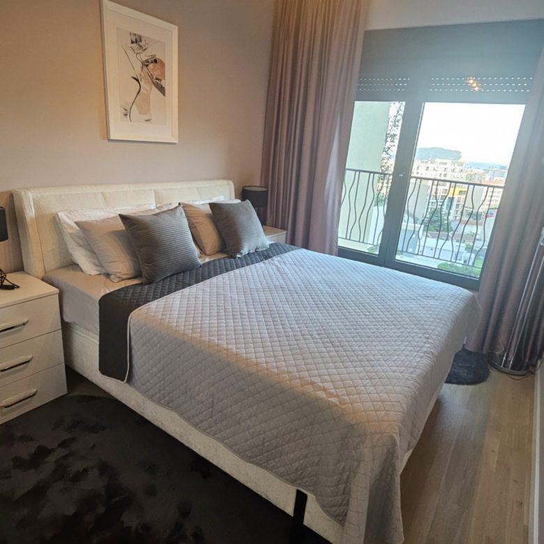 Modern Furnished Apartment with Sea View in Budva — Montenegro