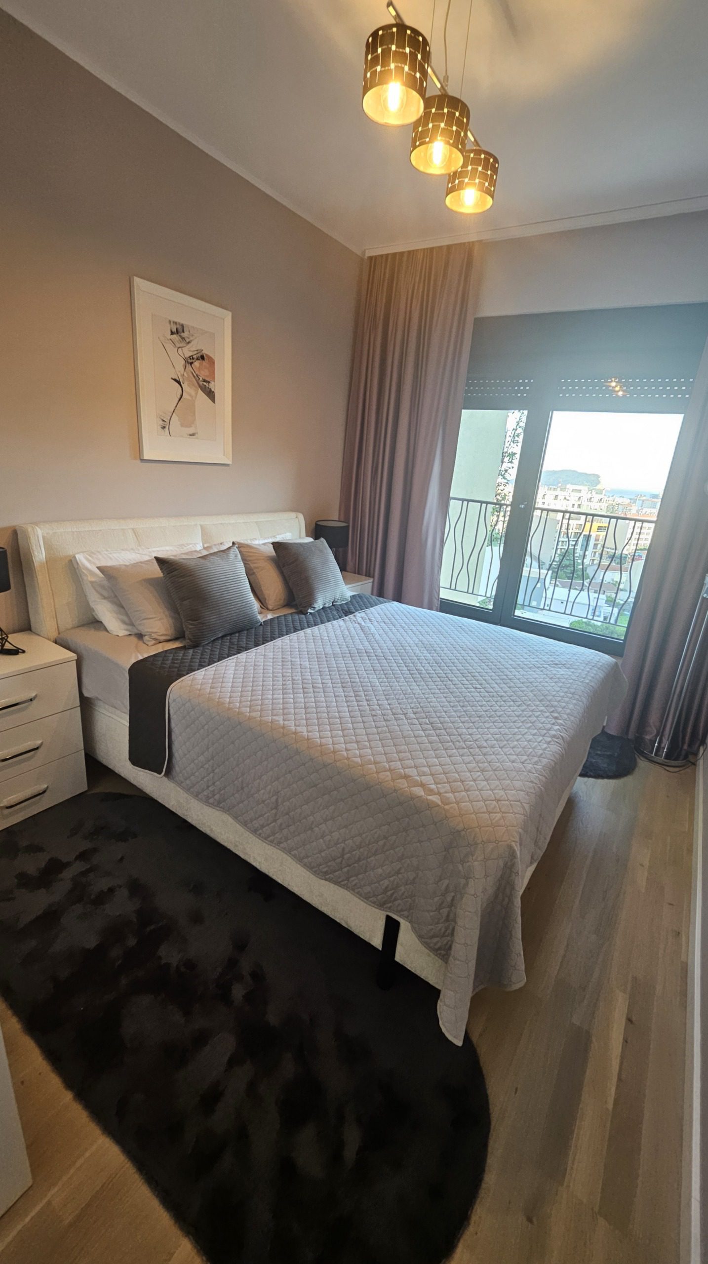 Modern Furnished Apartment with Sea View in Budva — Montenegro