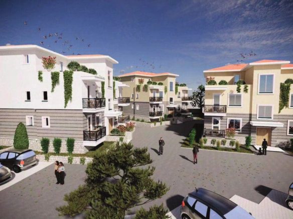 Spacious Apartments in a Gated Complex near Budva