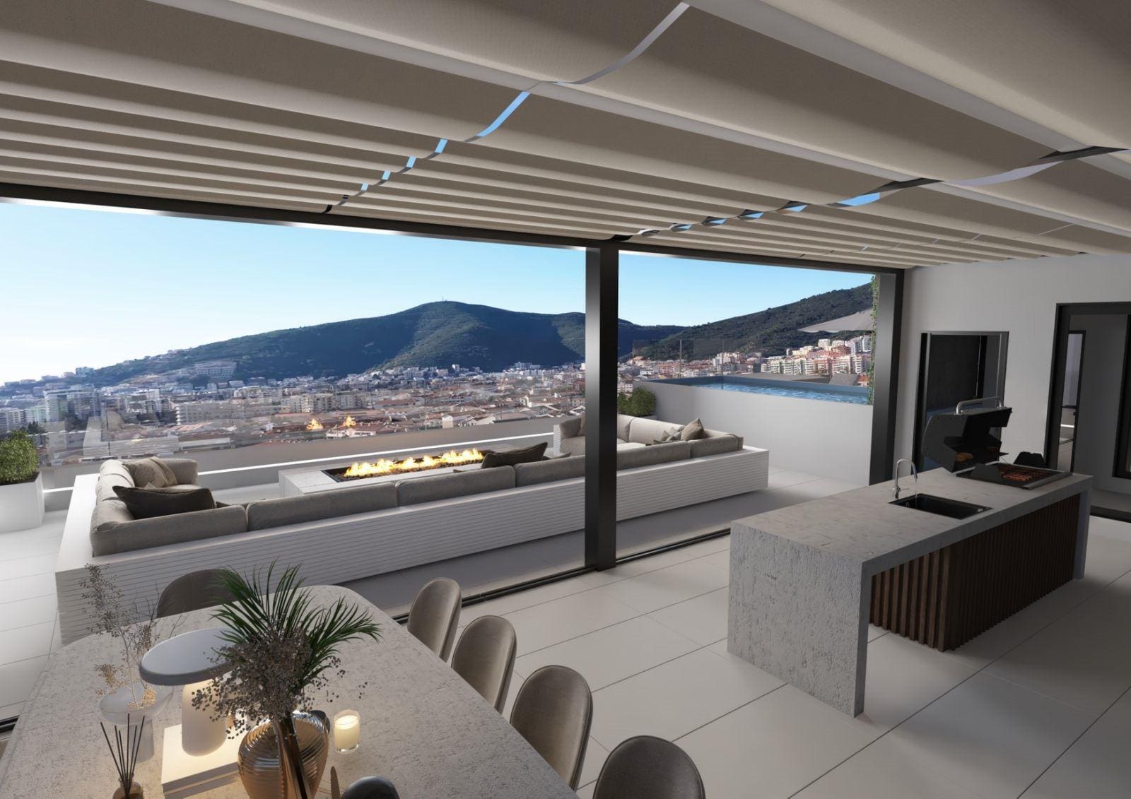 Luxurious Penthouse in Budva with Panoramic Views — Montenegro