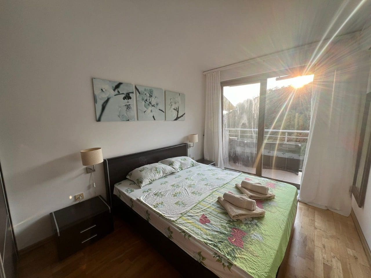Ein-Zimmer-Wohnung mit Meerblick in Przno — Montenegro