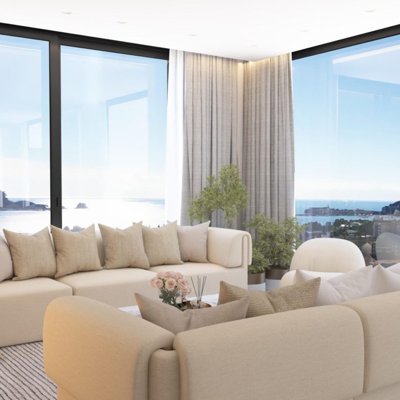 Luxurious Penthouse in Budva with Panoramic Views — Montenegro