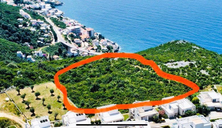 Building Plots with Sea Views for Sale in Dobra Voda — Montenegro