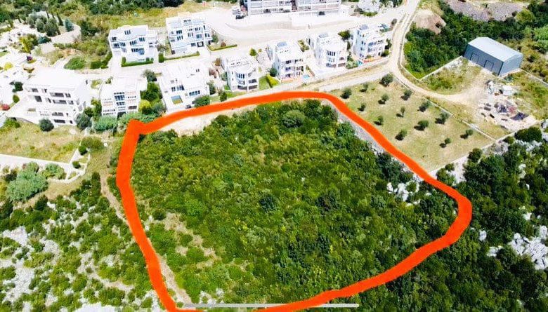 Building Plots with Sea Views for Sale in Dobra Voda — Montenegro