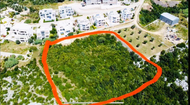 Building Plots with Sea Views for Sale in Dobra Voda — Montenegro