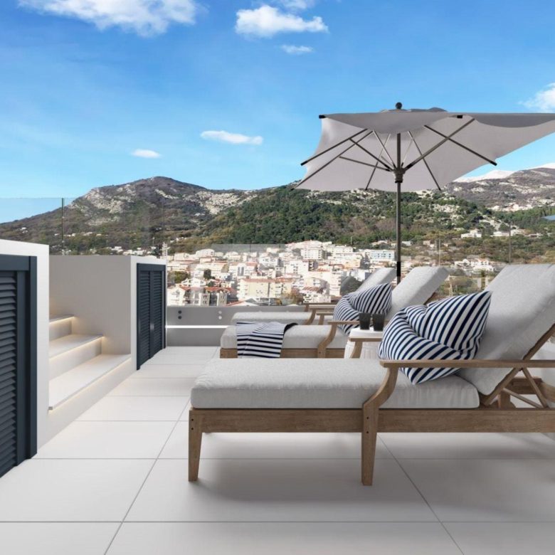 Luxurious Penthouse in Budva with Panoramic Views — Montenegro