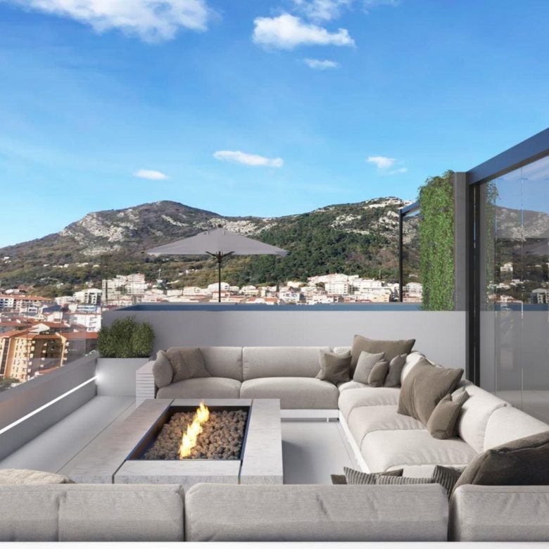 Luxurious Penthouse in Budva with Panoramic Views — Montenegro