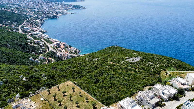 Building Plots with Sea Views for Sale in Dobra Voda — Montenegro