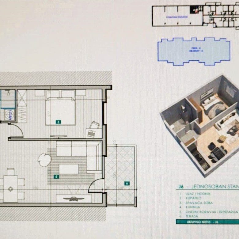 1-Bedroom Apartment for Sale in Bar, Montenegro