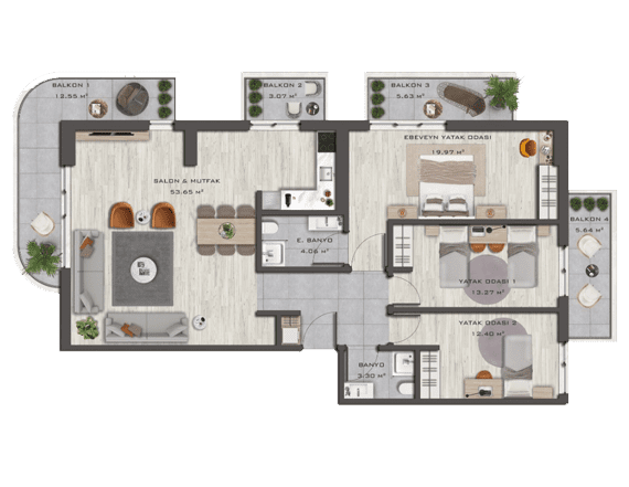 Luxury Apartments for Sale in a Premium Residential Complex — Montenegro