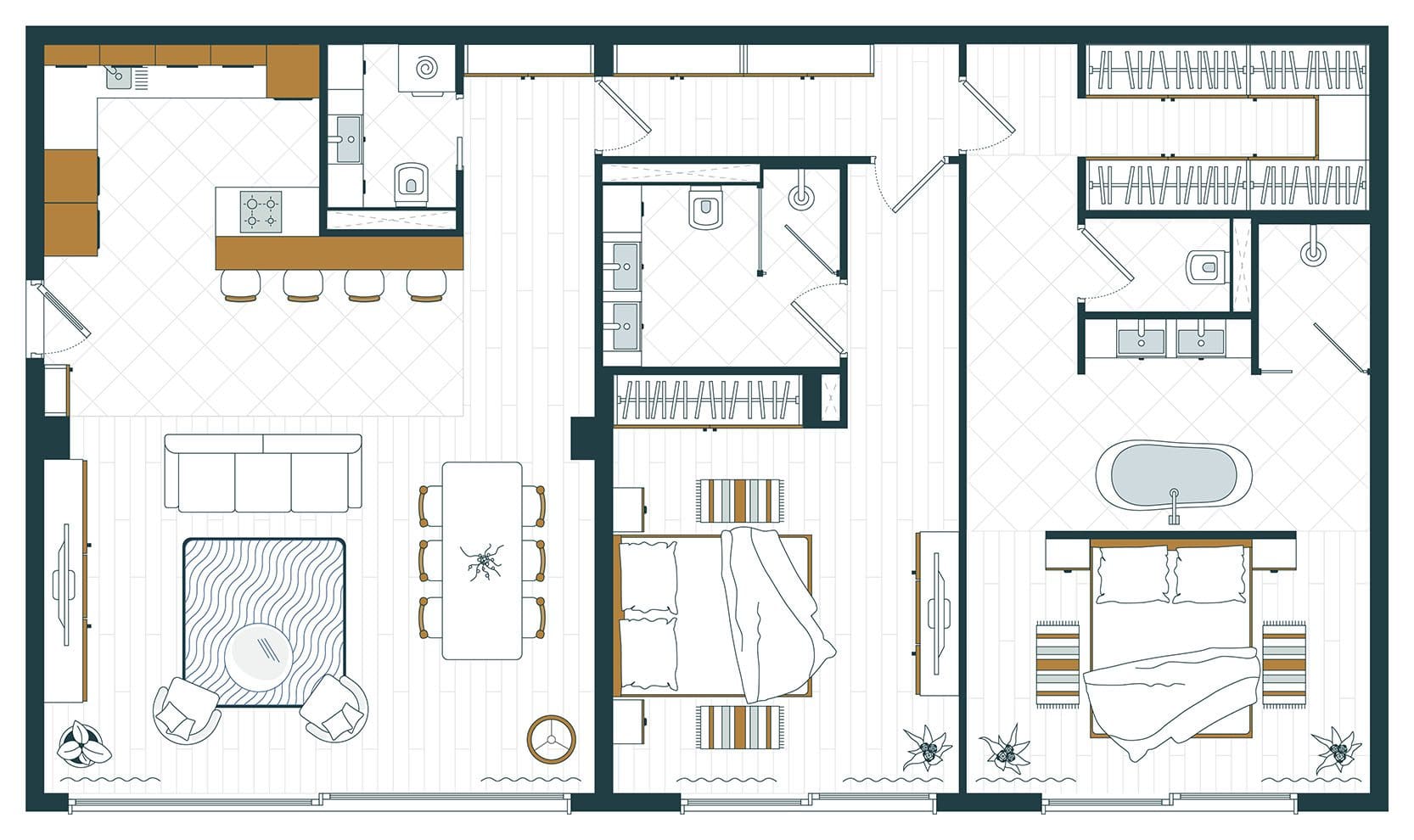 Luxury Apartments Overlooking the Bay of Kotor — Montenegro