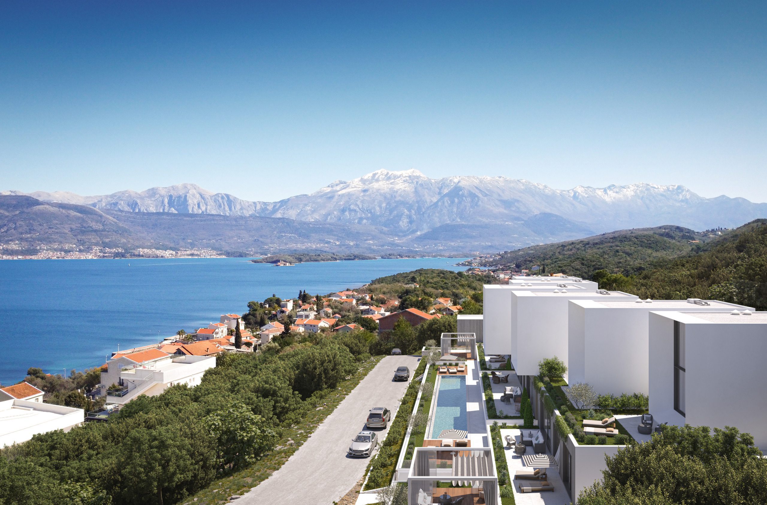 Luxury Apartments Overlooking the Bay of Kotor — Montenegro