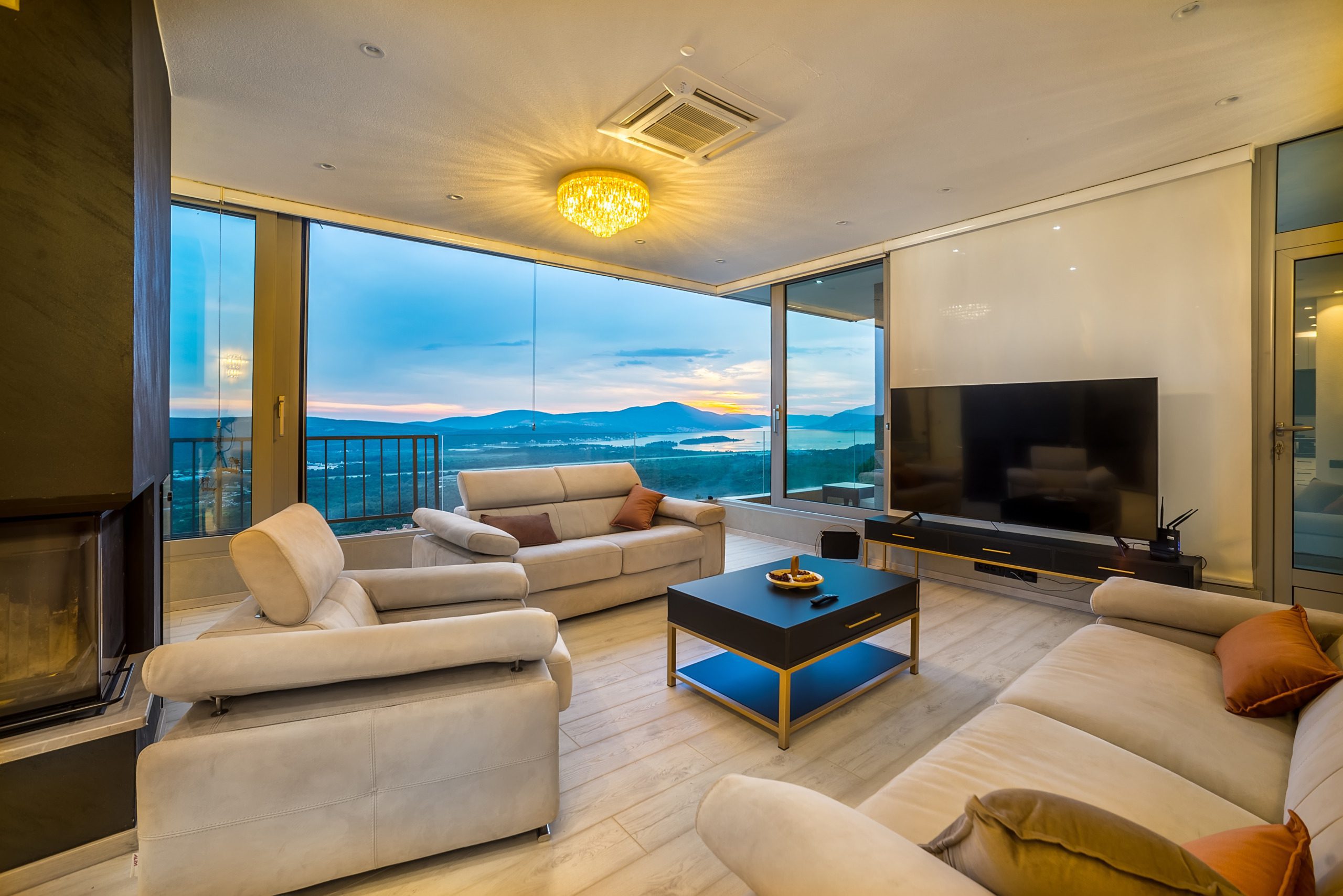 Stunning New Villa with Spectacular Views of Tivat Bay
