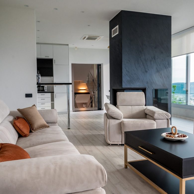 Stunning New Villa with Spectacular Views of Tivat Bay — Montenegro