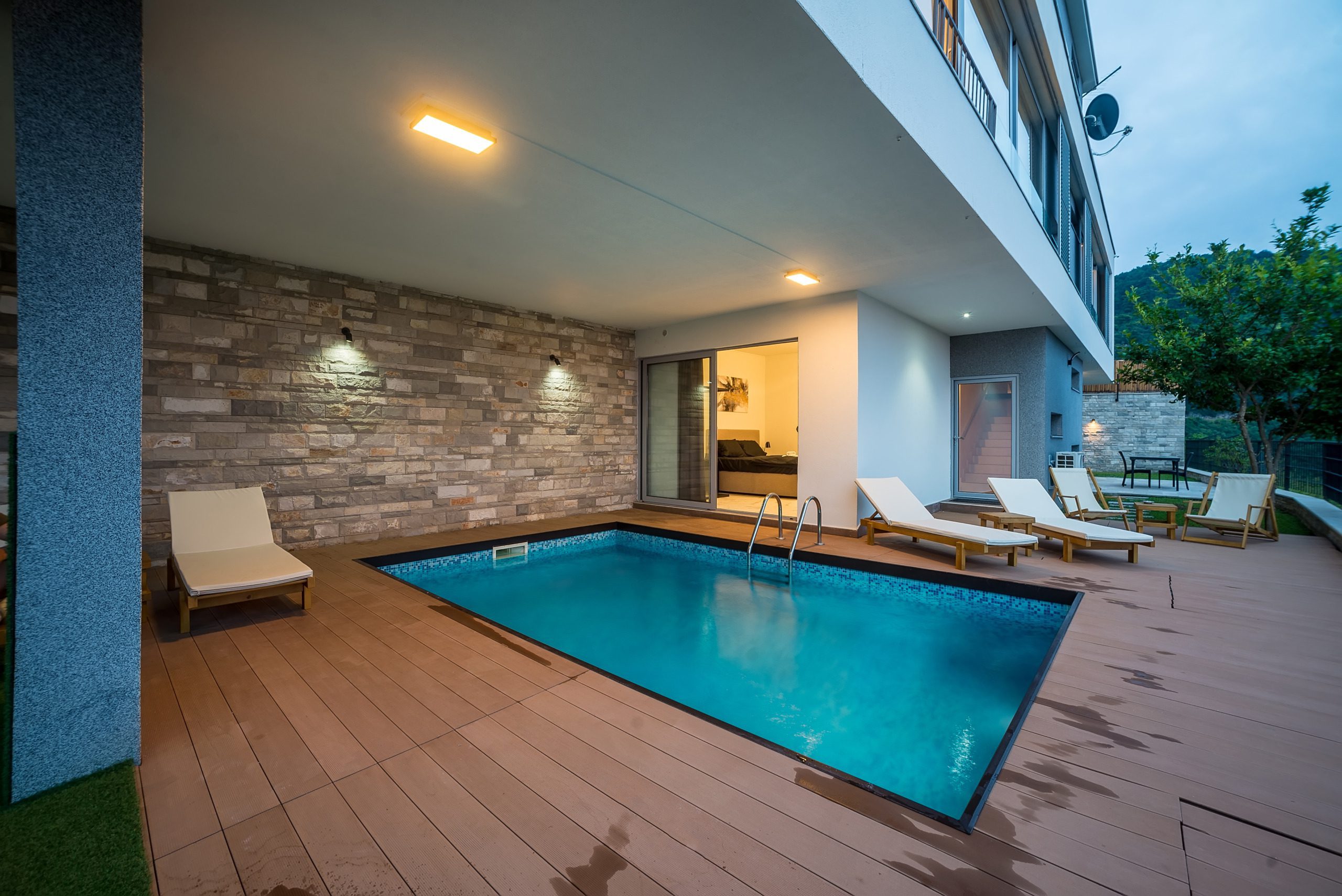 Stunning New Villa with Spectacular Views of Tivat Bay — Montenegro