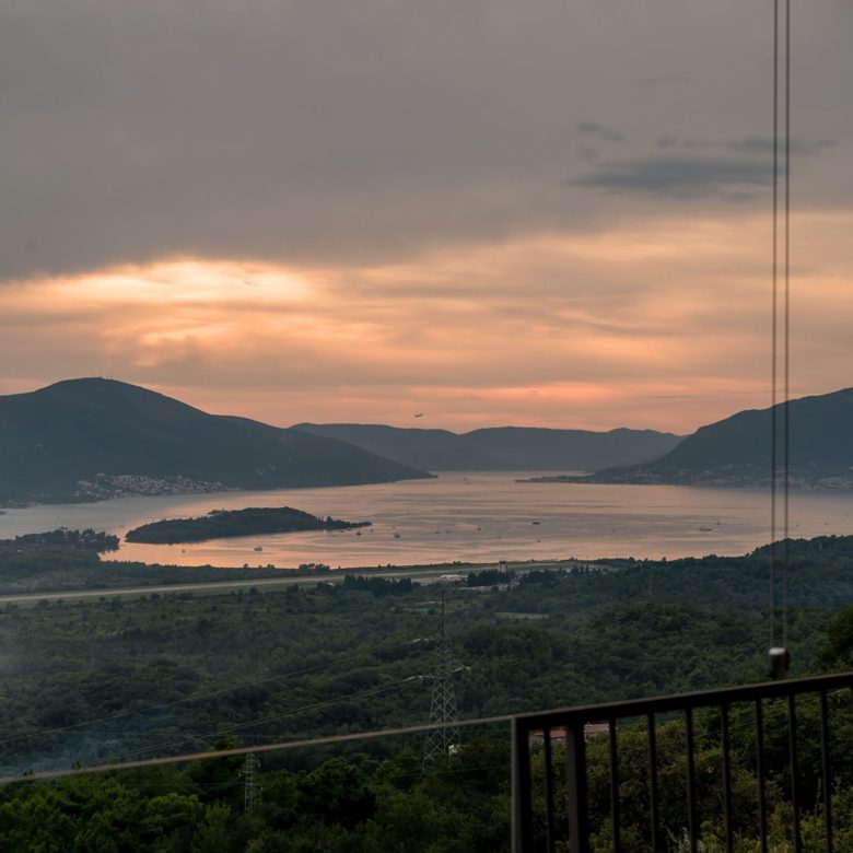 Stunning New Villa with Spectacular Views of Tivat Bay — Montenegro