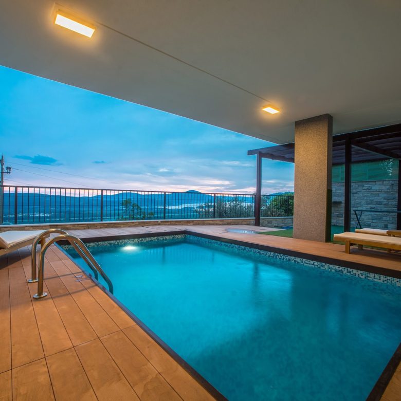 Stunning New Villa with Spectacular Views of Tivat Bay — Montenegro