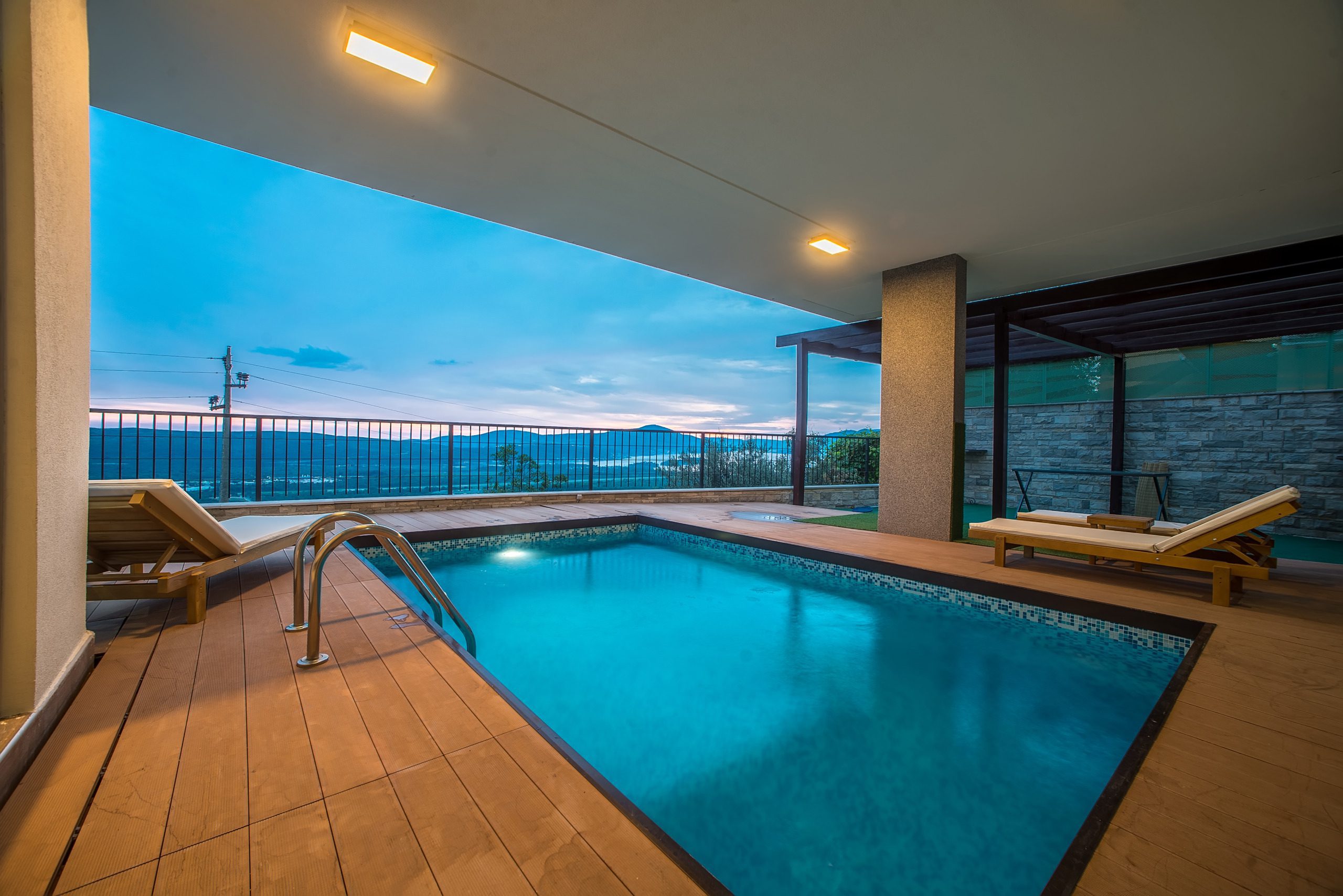 Stunning New Villa with Spectacular Views of Tivat Bay — Montenegro