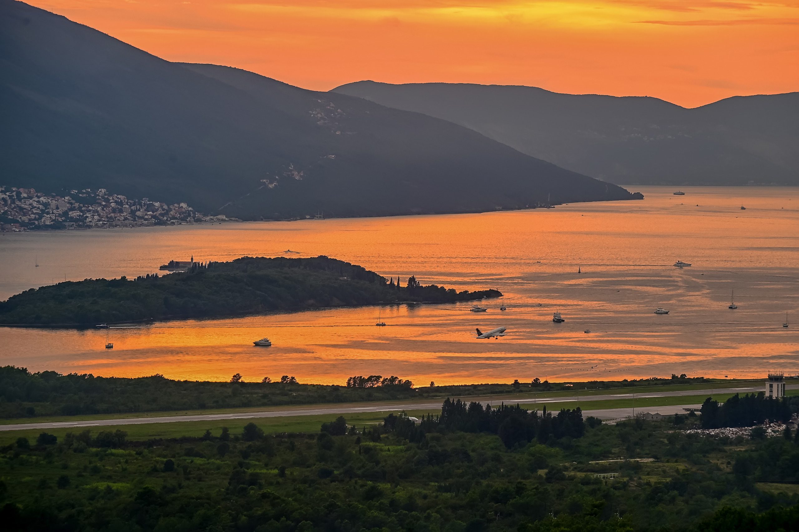 Stunning New Villa with Spectacular Views of Tivat Bay — Montenegro