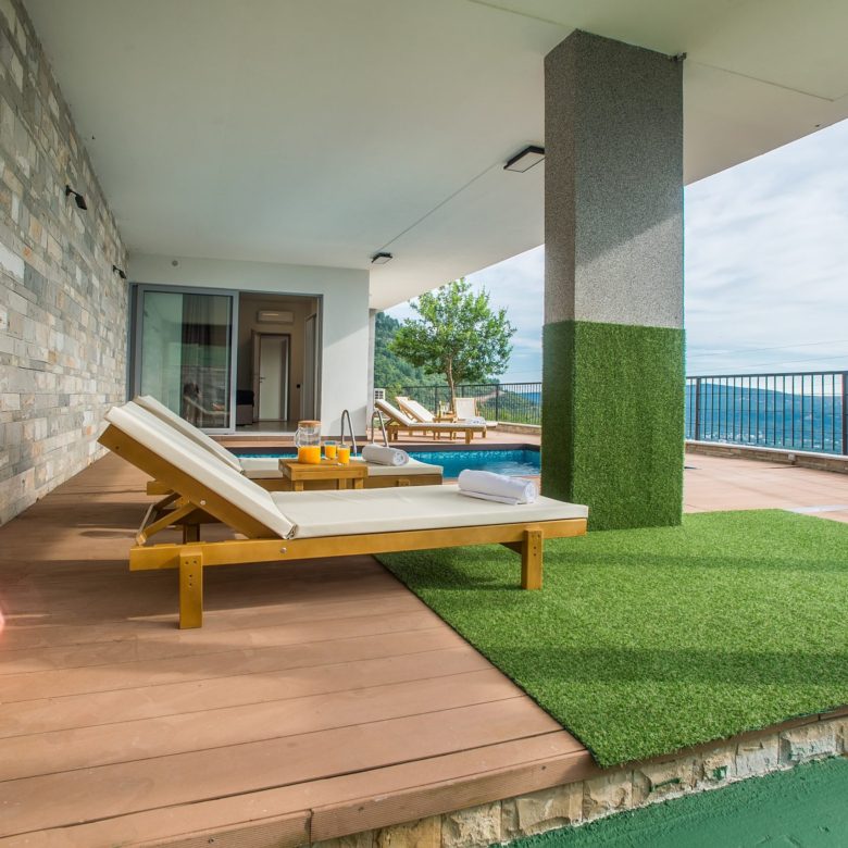 Stunning New Villa with Spectacular Views of Tivat Bay — Montenegro