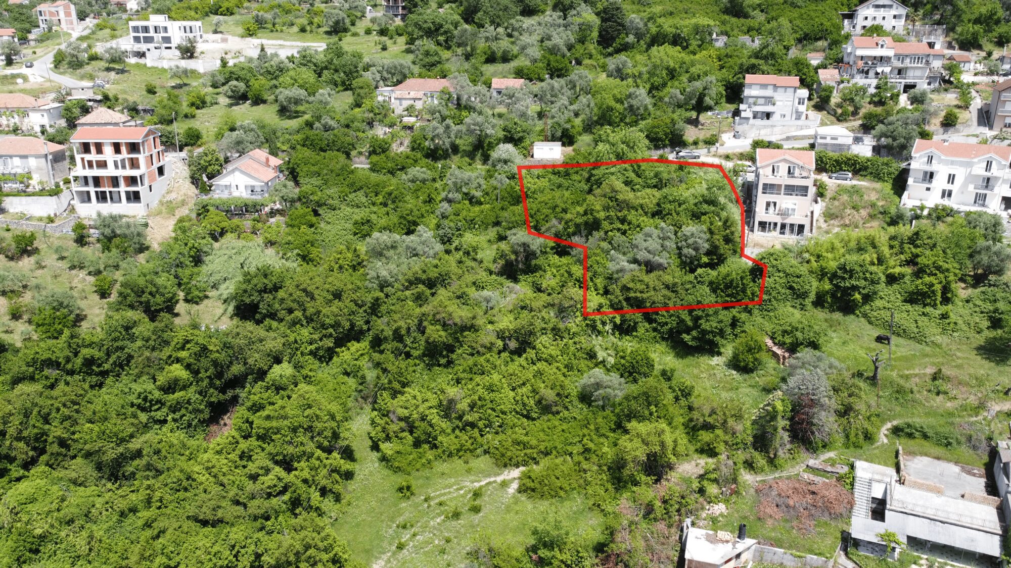 Prime Land for Sale in Tivat — Montenegro