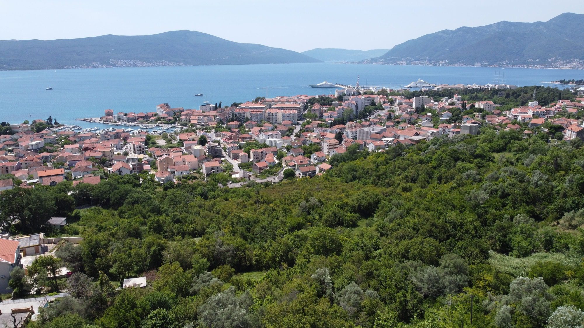 Prime Land for Sale in Tivat — Montenegro
