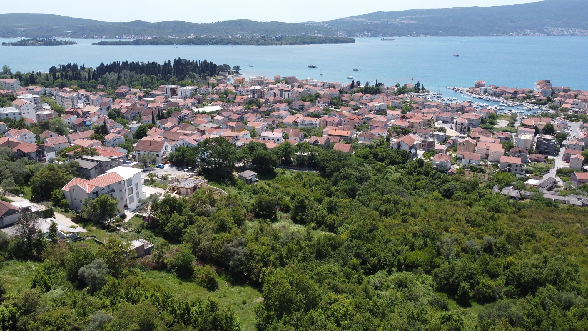 Prime Land for Sale in Tivat — Montenegro