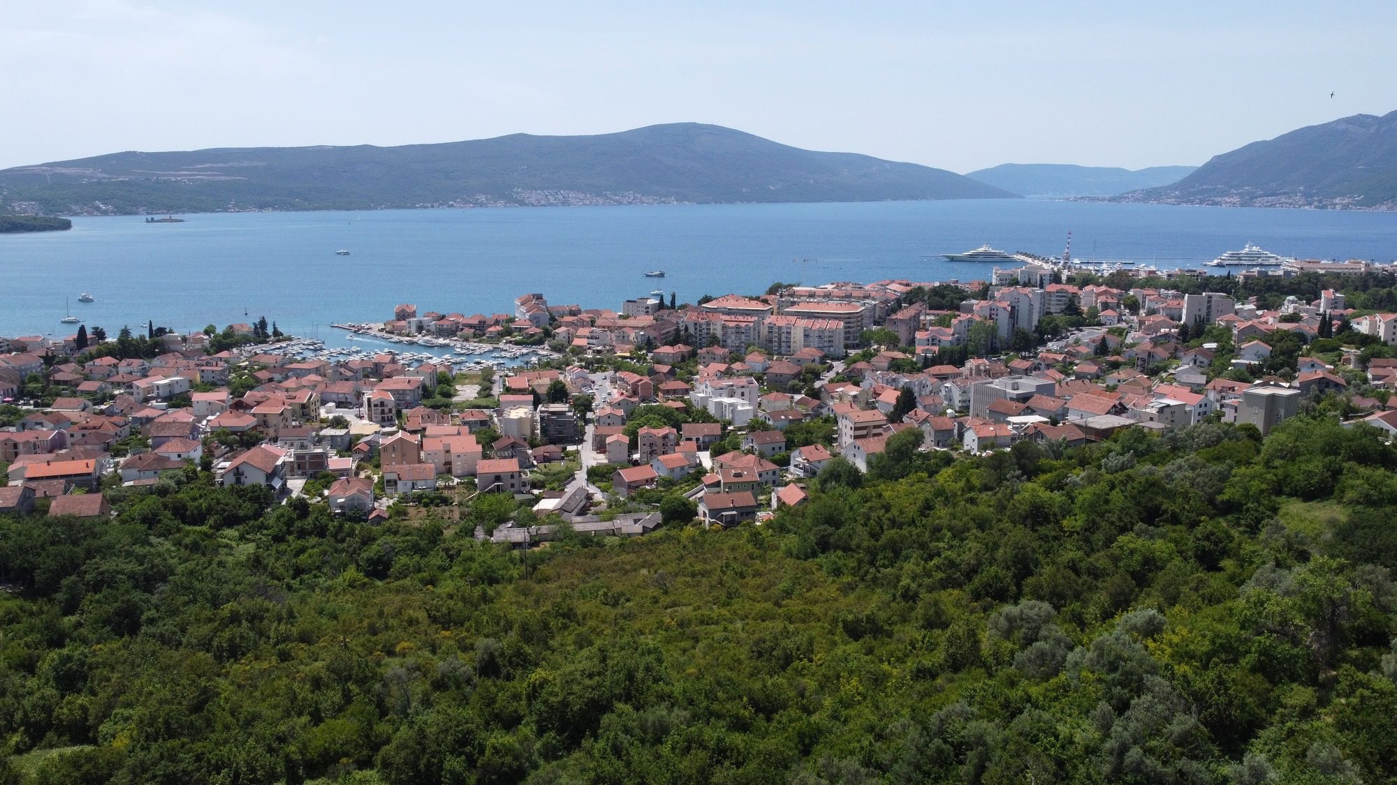 Prime Land for Sale in Tivat — Montenegro
