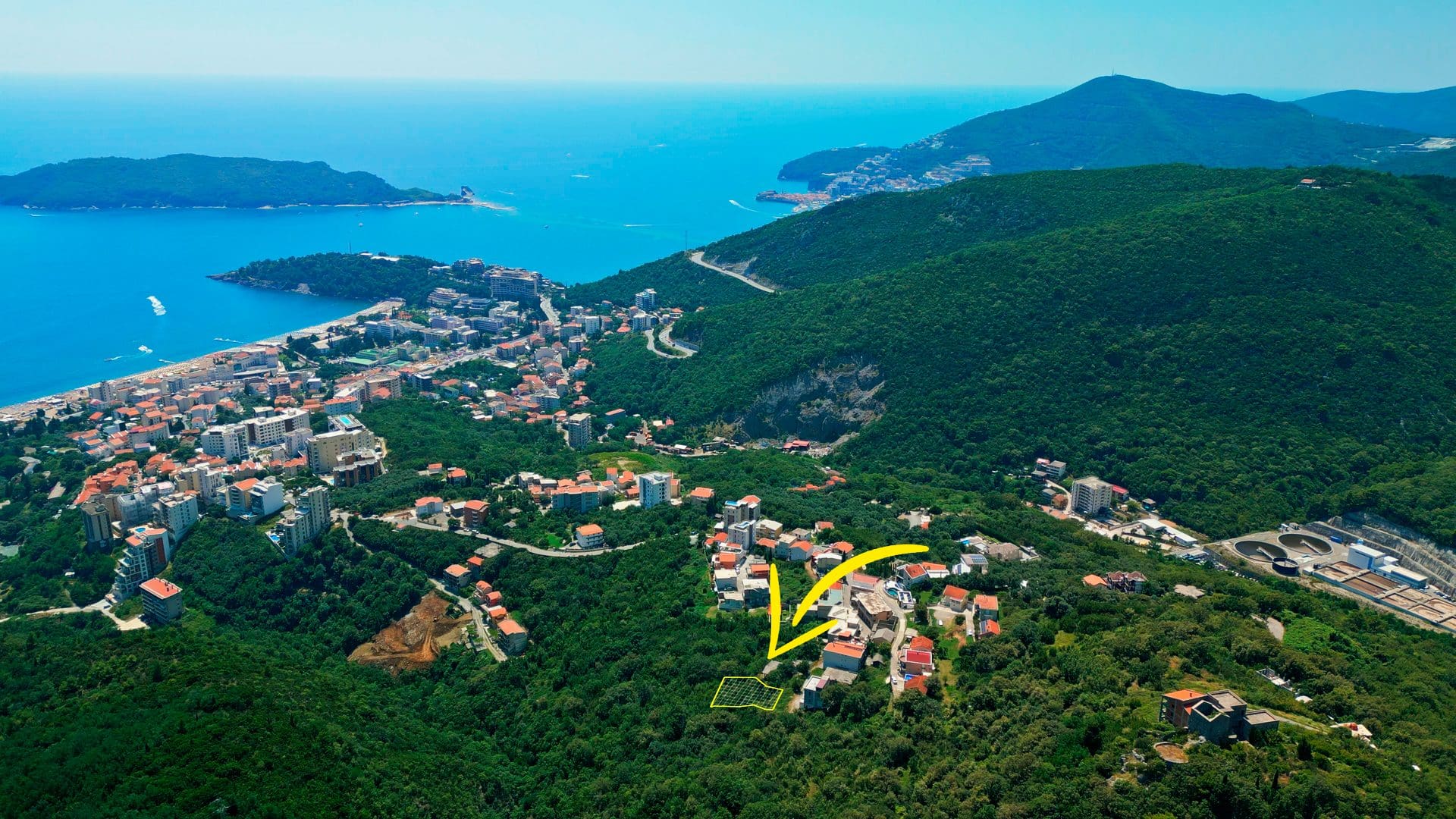 Land Plot for Sale in Bečići