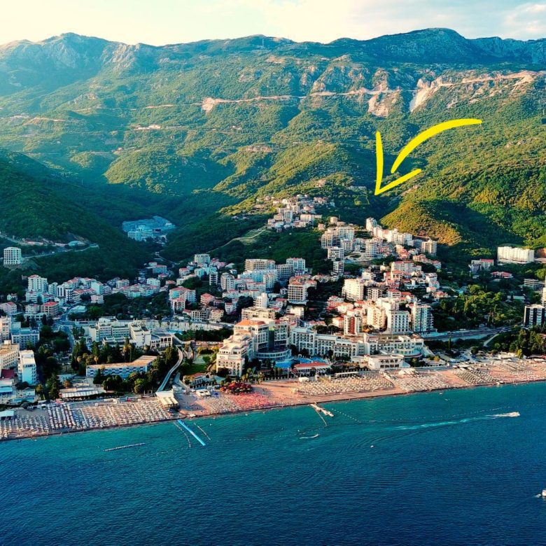 Land Plot for Sale in Bečići — Becici