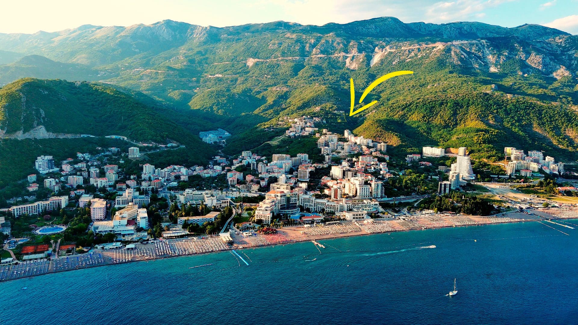 Land Plot for Sale in Bečići — Becici